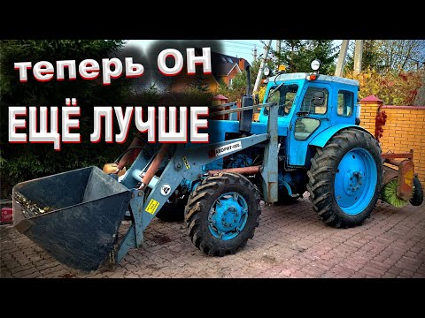 Видео: Передний мост Т-40АМ для работы с ПОГРУЗЧИКОМ \ Пвм т40