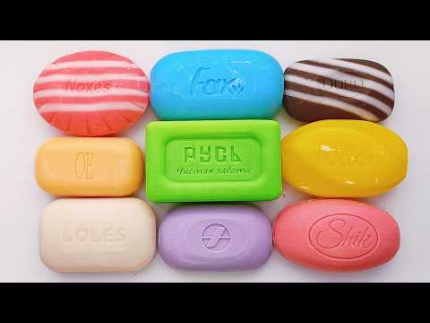 Видео: Cutting dry soap 🧼 Satisfying ASMR video 💤  Резка сухого мыла. Video for sleep