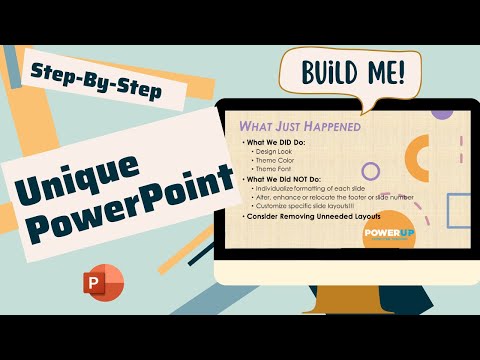 Видео: Создайте уникальный вид PowerPoint — мастер-класс по слайд-шоу