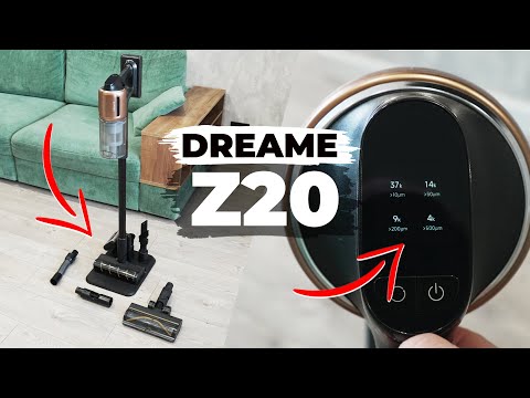 Видео: Dreame Z20: мощный вертикальный пылесос с умными режимами🔥ОБЗОР и ТЕСТ✅ Отличия от Dreame Z30✔️