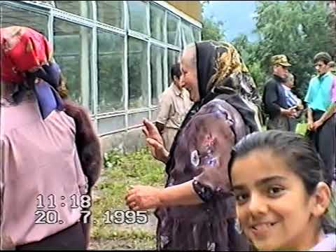 Видео: Сход представителей рода Мокаевых в 1995 года (Мокъаланы жыилуу 1995 жылда)