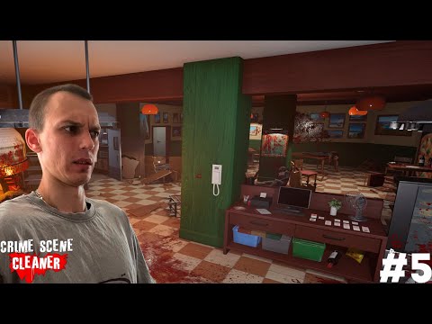 Видео: Поел пиццы ► Crime Scene Cleaner #5