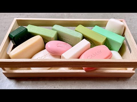 Видео: ENTSPANNUNG ASMR 💚 Soap cutting 💗 АСМР мыло