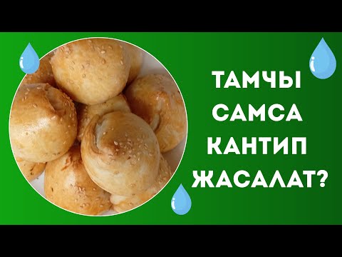Видео: Самса / Тамчы самса / Тамчы самса кантип жасалат?