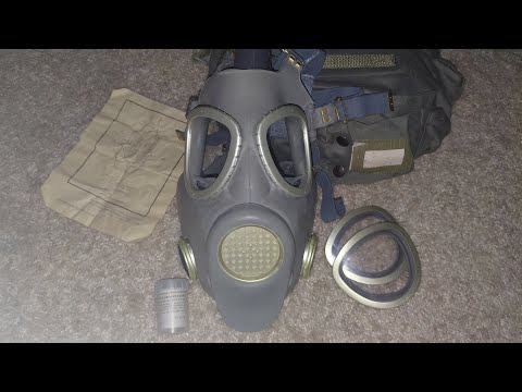 Видео: Обзор на польский противогаз МП-4 (МР-4)