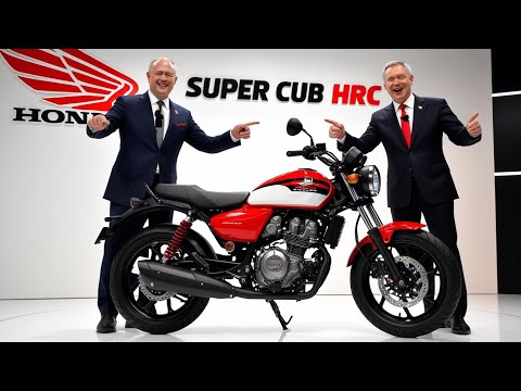 Видео: 2026 Honda Super Cub 160 HRC — Возрождение легенды с мощью и стилем! 