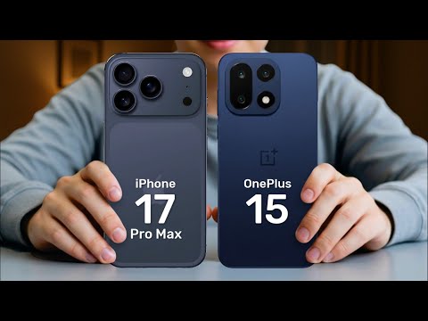 Видео: OnePlus 15 против iPhone 17 Pro Max — полное сравнение характеристик🔥