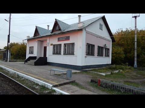 Видео: Станция Плавица. Прибытие и отправление.