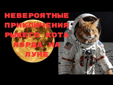 Видео: НЕВЕРОЯТНЫЕ ПРИКЛЮЧЕНИЯ РЫЖЕГО КОТА ЛОРДА НА ЛУНЕ. Часть 2.