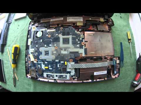 Видео: Как разобрать ноутбук Acer Aspire E1-571G, и заменить термопасту
