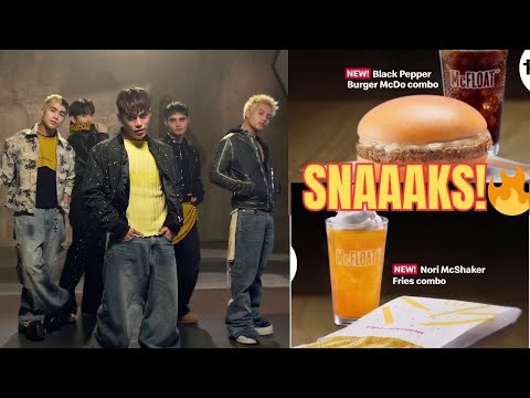 Видео: SB19 + McDonald’s = СУПЕР! Новая реклама «Snack & Match» становится вирусной 🍟