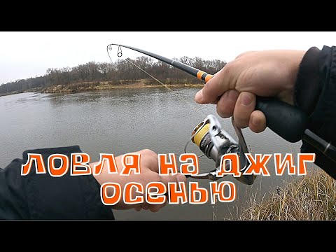 Видео: Рыбалка на реке. Спиннинг в ноябре с берега. Ловля щуки на джиг осенью. Клязьма.
