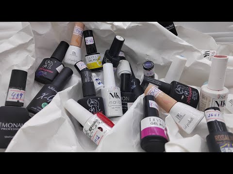 Видео: Гель-лаки с AliExpress/Самые дешёвые гель-лаки/Обзор мои лаки