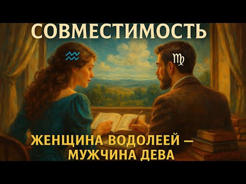Видео: Совместимость Женщина Водолей -Мужчина Дева Ответственная Команда #совместимость #Водолей #Дева #топ