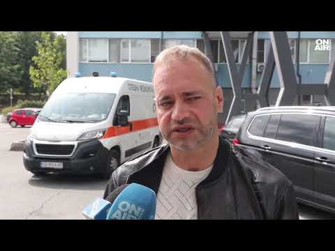 Видео: Екшън в Бургас  Мъж троши с метална тръба линейки, вади пистолет срещу шофьори