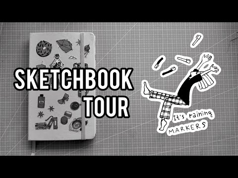 Видео: #3 ОБЗОР СКЕТЧБУКА l АКРИЛОВЫЕ МАРКЕРЫ l ИГРА В КАЛЬМАРА