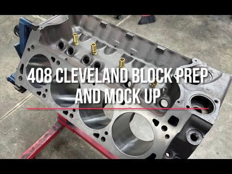 Видео: Подготовка блока Lykins Motorsports 351C...