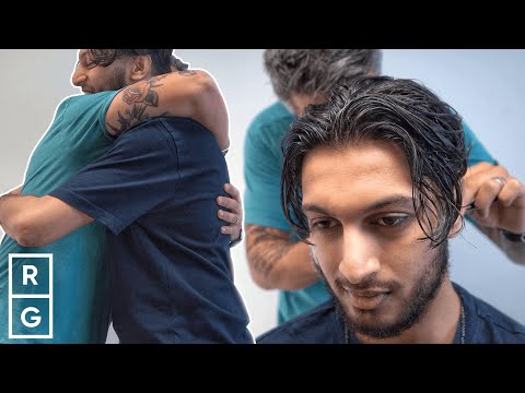 Видео: Он хотел ОБНЯТЬСЯ после этой грандиозной трансформации (стрижка Джонни Деппа в стиле 90-х)