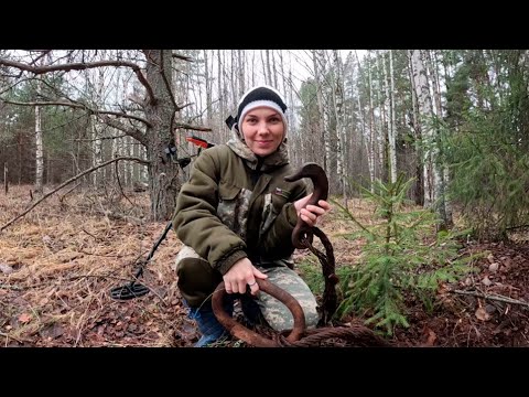 Видео: Коп металла в ноябре, ЛЕМЕХА, ДОЛЛАРЫ, интересные находки с ТХ-850 и Квест Х5.