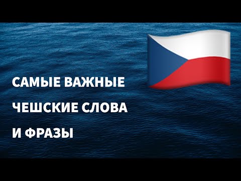 Видео: Самые важные чешские слова и фразы по темам для начинающих. Учим чешский язык на автопилоте.