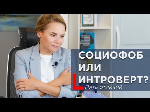 Видео: Социофоб или интроверт? 5 ключевых отличий, которые нужно знать #социофобия