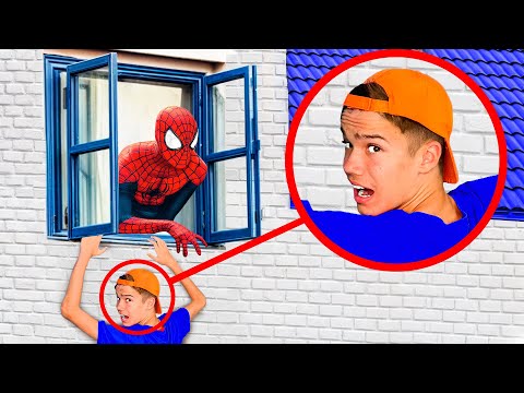 Видео: ЧЕЛОВЕК ПАУК Стал Нашей НЯНЕЙ на 24 ЧАСА !