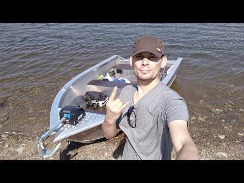 Видео: Bester-390M и Honda BF-15.