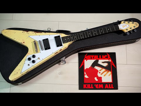 Видео: Первая Гитара Джеймса Хетфилда! | Electra OGV 2236 Flying V