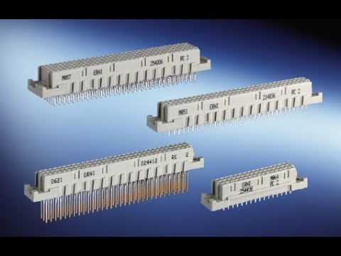 Видео: Разъёмы ERNI, выход золота
