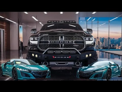 Видео: Dodge RAM 2025 vs Honda NSX 2025 — Брутальная сила против скорости будущего 🔥🚙⚡