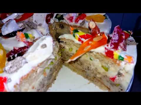 Видео: Как сделать торт-парфе (РЕЦЕПТ)  Восточный торт ч2. Халва, фисташки, рахат-лукум / Cake with nuts