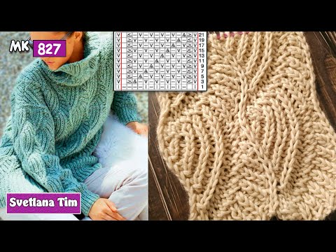 Видео: 🌿 “ВОЛШЕБНЫЙ ЛИСТ” в технике БРИОШЬ 🧶 Узор, который хочется вязать снова и снова!