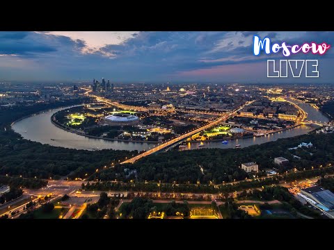 Видео: Москва – вечерняя прогулка по центру столицы