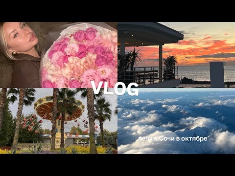Видео: VLOG: мое путешествие в Сочи в октябре, обзор аттракционов в Сочи парке