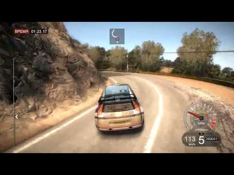 Видео: Colin McRae Dirt  Уровень 5  10 трасса  Sparco Rally Espana  Punto Brava  1 попытка