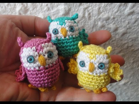Видео: Маленькая сова  Little Owl Crochet