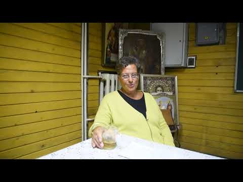 Видео: Фредерика (Мария) де ГРААФ в храме свт.Арсения Тверского 10.10.2019