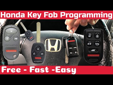 Видео: Как запрограммировать ключ Honda