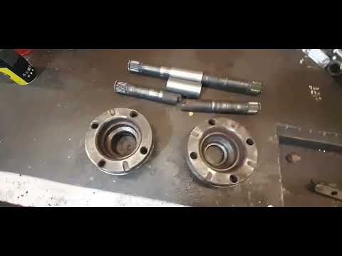 Видео: Передний ведйщий мост на мини трактор