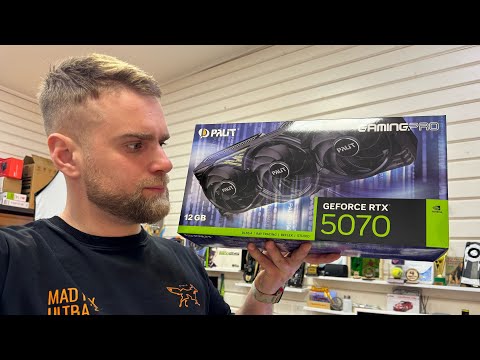Видео: Тестируем новую RTX5070 за 75000 рублей! #HappyPC