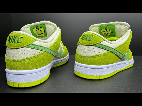 Видео: Обзор реплики, как оригинал ! Nike SB Dunk Low Green Apple