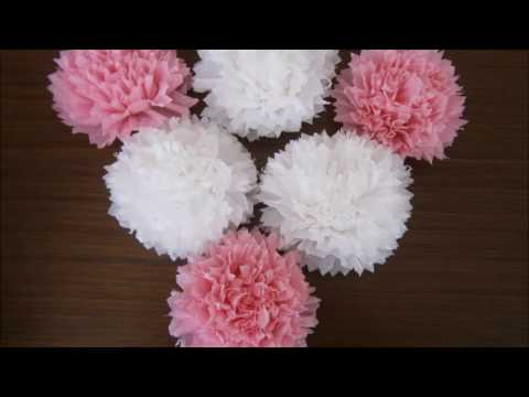 Видео: Как сделать ЦВЕТЫ ИЗ САЛФЕТОК / How to make flowers out of paper napkins.