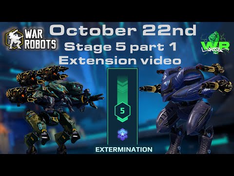 Видео: War Robots — Советы по уничтожению. Этап 5, часть 1 — 22 октября