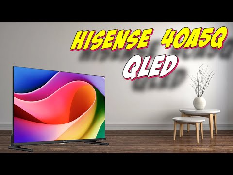 Видео: Телевизор Hisense 40A5Q QLED