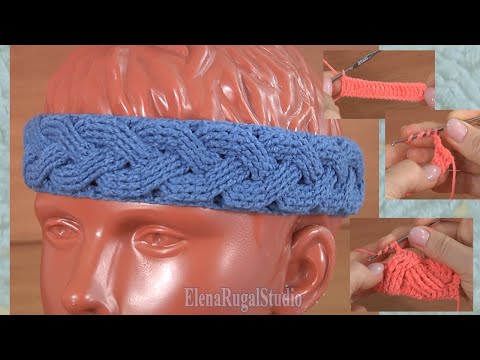 Видео: Супер ИДЕАЛЬНАЯ повязка крючком