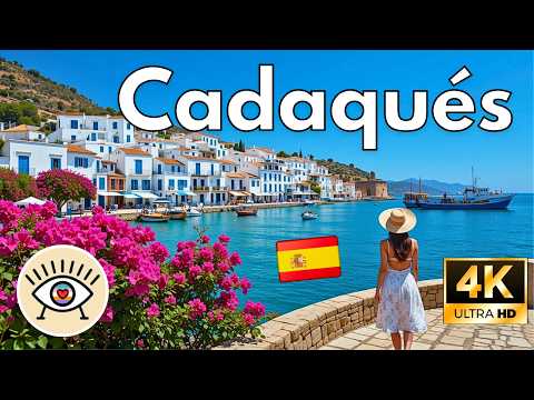Видео: Кадакес, Испания — пешеходная экскурсия 🌊😍 САМЫЙ КРАСИВЫЙ город на побережье Средиземного моря