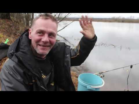 Видео: Фидер в феврале. Рыбалка в Беларуси. Река Вилия.