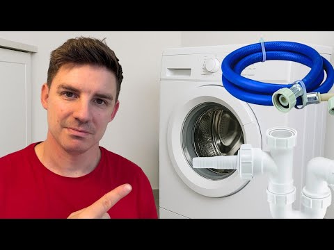 Видео: Простая работа превращается в сложную установку стиральной машины!