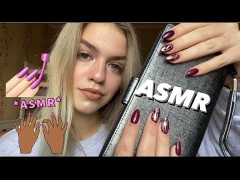 Видео: АСМР ТАППИНГ НОГОТОЧКАМИ 💅🏻asmr tapping