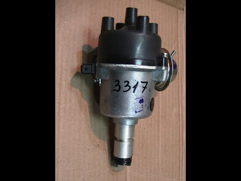 Видео: Москвич, УЗАМ 3317, настройка характеристик распределителя зажигания на стенде.